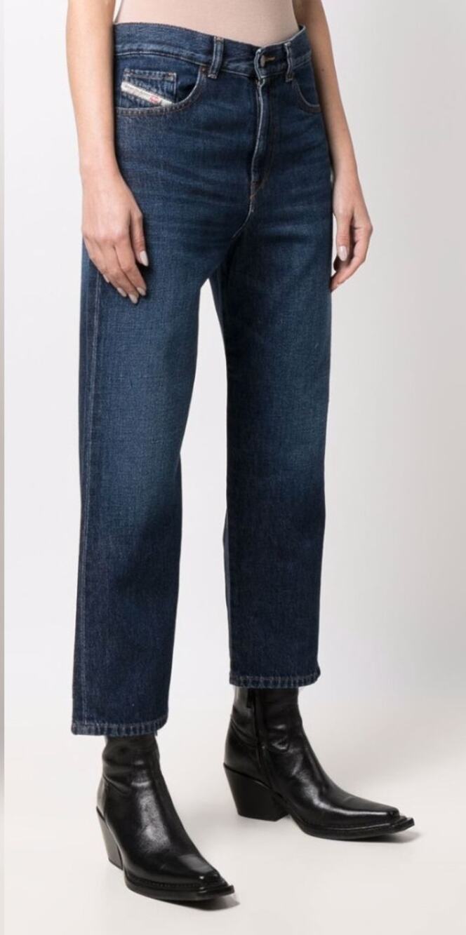Diesel | NWT Indigo Low Boyfriend Slouchy Jeans 2016 D-Air 09C03 Size 24